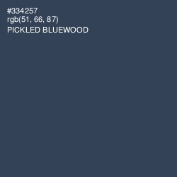 #334257 - Pickled Bluewood Color Image